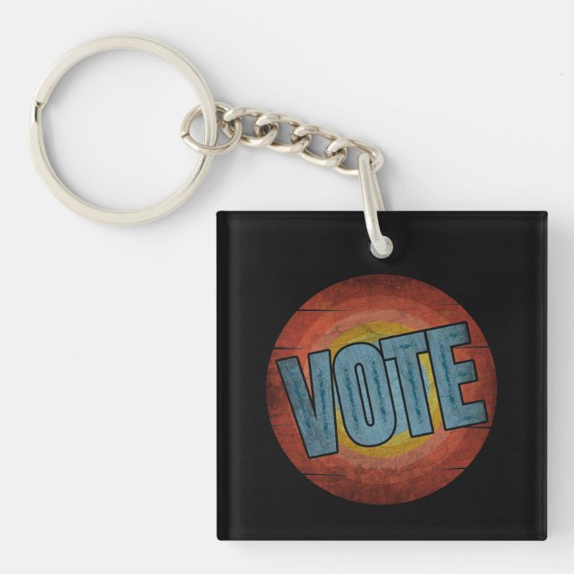 VOTE VINTAGE KEYCHAIN (Front)