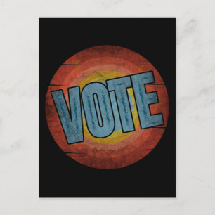 VOTE VINTAGE POSTCARD