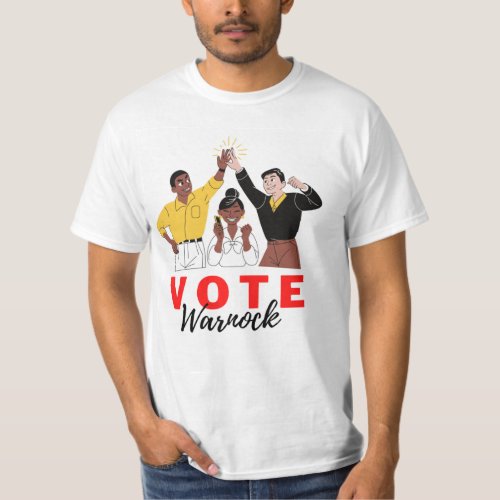 Vote Warnock T_Shirt