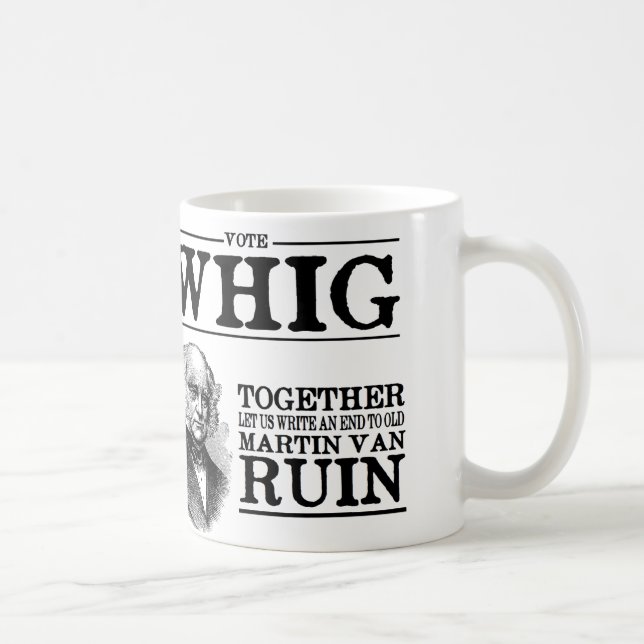 Vote Whig Coffee Mug (Right)
