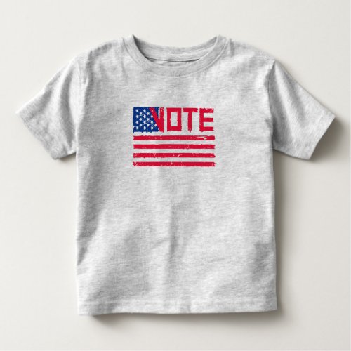 Vote With Vote with US Flag  Toddler T_shirt