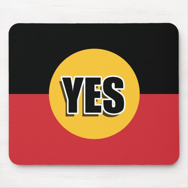 Vote yes mouse pad (Front)
