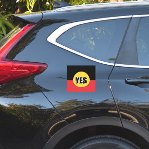 Vote yes sticker