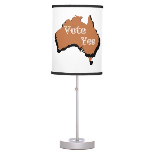 Vote yes  table lamp