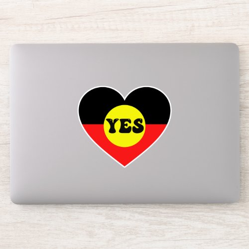 Vote Yes To The Voice _ Indigenous Voice Sticker