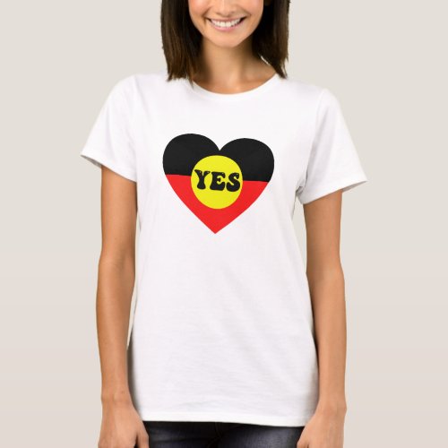 Vote Yes To The Voice _ Indigenous Voice  T_Shirt
