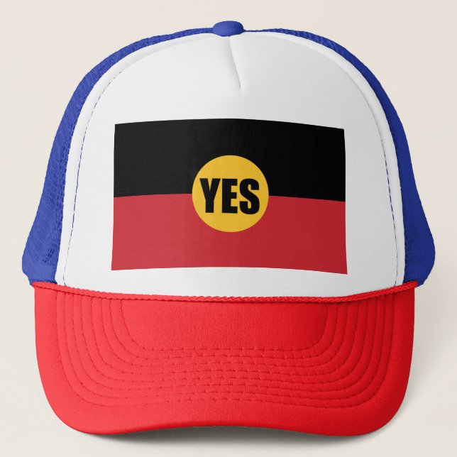 Vote yes trucker hat (Front)