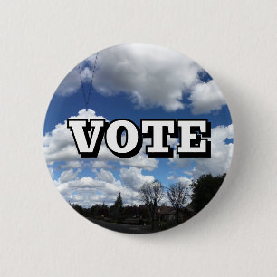 VOTE (You May Change the Word) Button