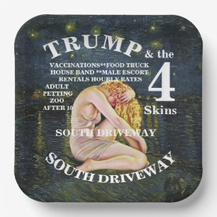 VOTE ZL X1 KP DEMOCRATIC PARTY ELECTION COST T PAPER PLATES