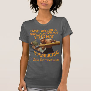 VOTE ZL X1 KP DEMOCRATIC PARTY ELECTION COST T T-Shirt