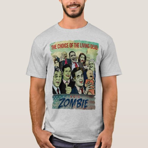 Vote Zombie T_Shirt