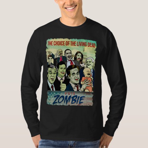 Vote Zombie T_Shirt