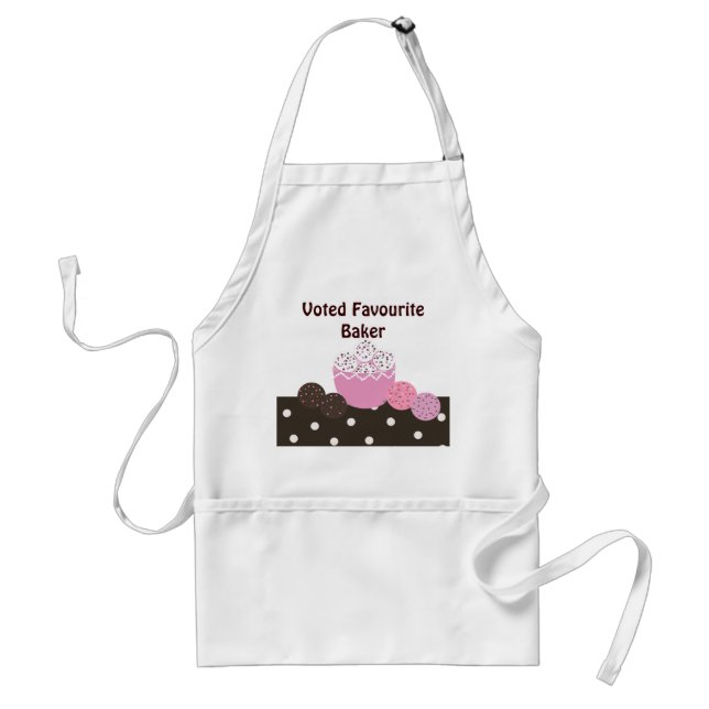 Voted Favourite Baker Adult Apron (Front)