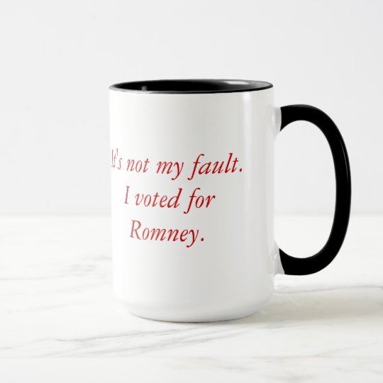 Voted for Romney Mug