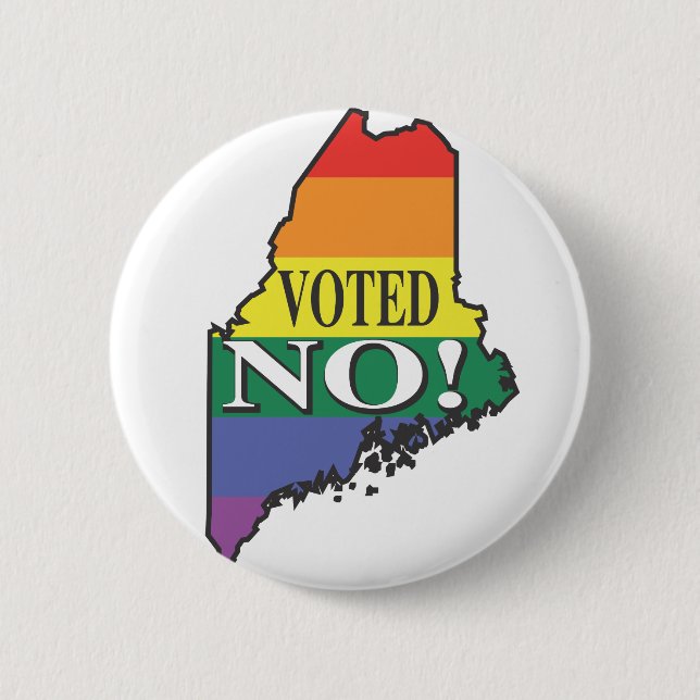 Voted No! Button (Front)