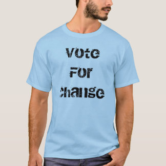 VoteFor Change Obama T-Shirt