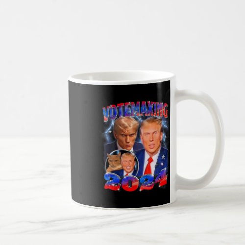 Votemaxing 2024 Looksmaxxing Funny Mewing Meme  Coffee Mug