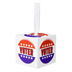 Voter Cube Ornament