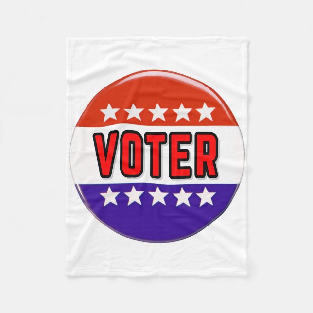 Voter Fleece Blanket (Front)