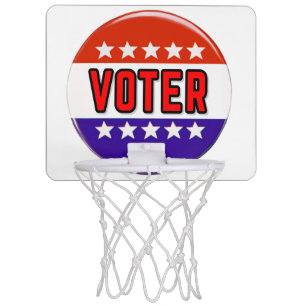 Voter Mini Basketball Hoop