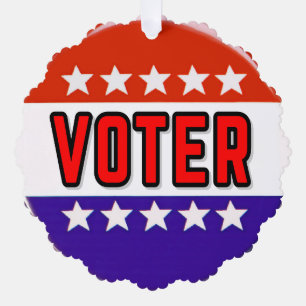 Voter Ornament Card