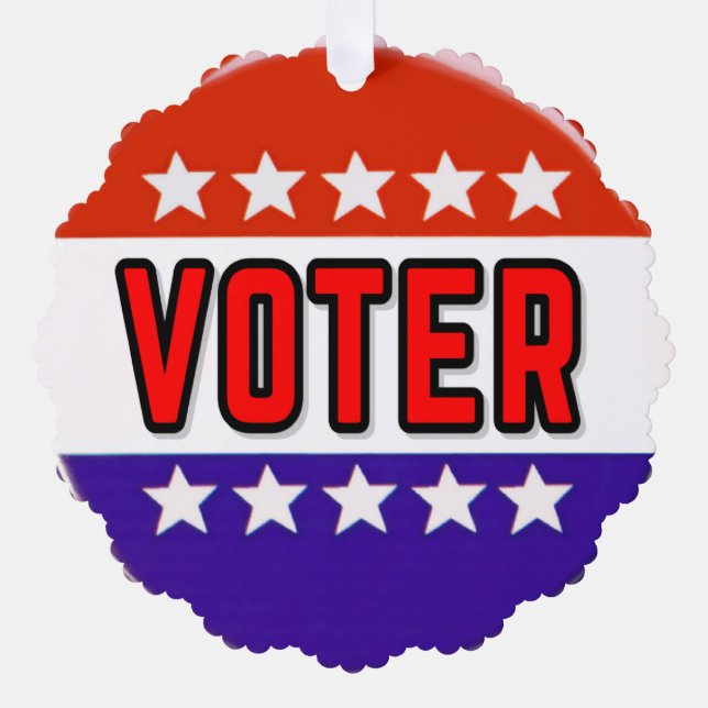Voter Ornament Card (Front)