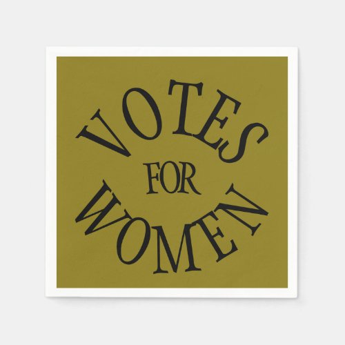 Votes for Women 100 Years 19th Amendment Set of 50 Napkins