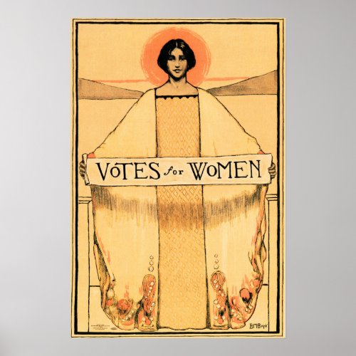 VOTES FOR WOMEN 1913 American Women Suffrage Poster