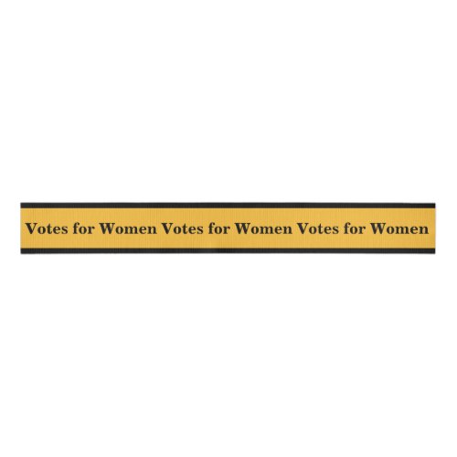 Votes for Women Banner Sash Suffragette Grosgrain Ribbon