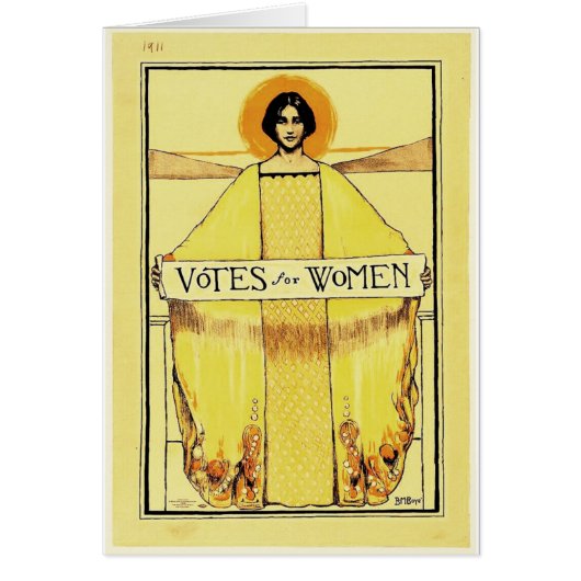Votes for Women Cards (Front)