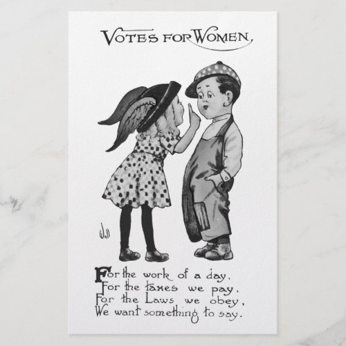 Votes For Women Flyer