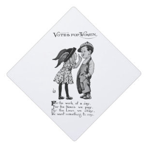 Votes For Women Graduation Cap Topper