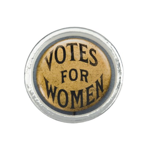 Votes for Women Historic Pin Commemorative Ring
