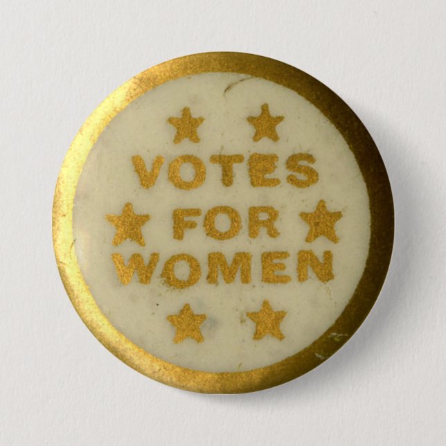 Votes for Women Historic Star Suffrage Pin (Front)