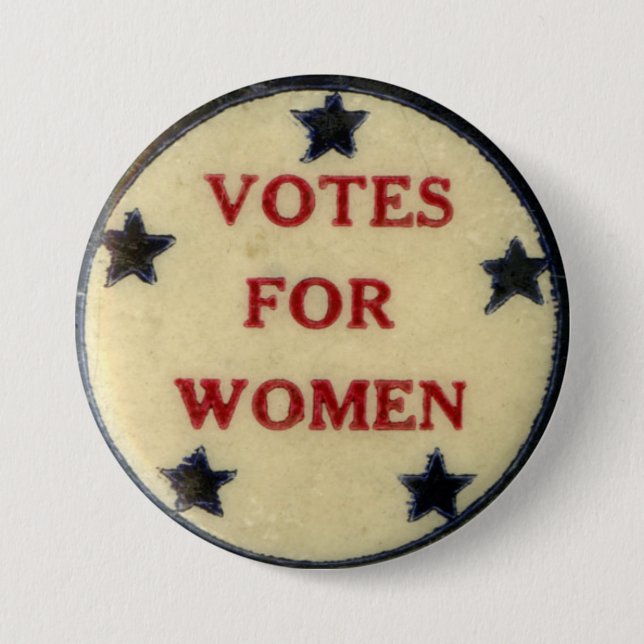 Votes for Women Historic Star Suffrage Pin (Front)
