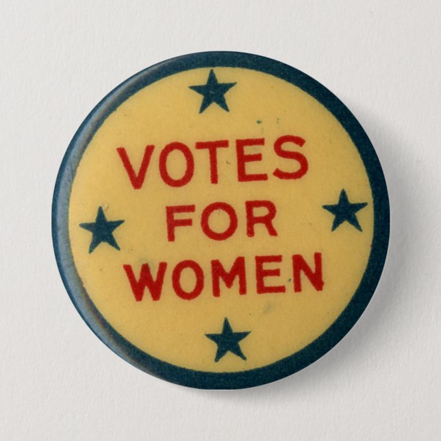 Votes for Women Historic Star Suffrage Pin (Front)