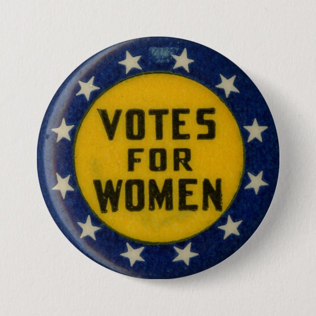 Votes for Women Historic Star Suffrage Pin (Front)