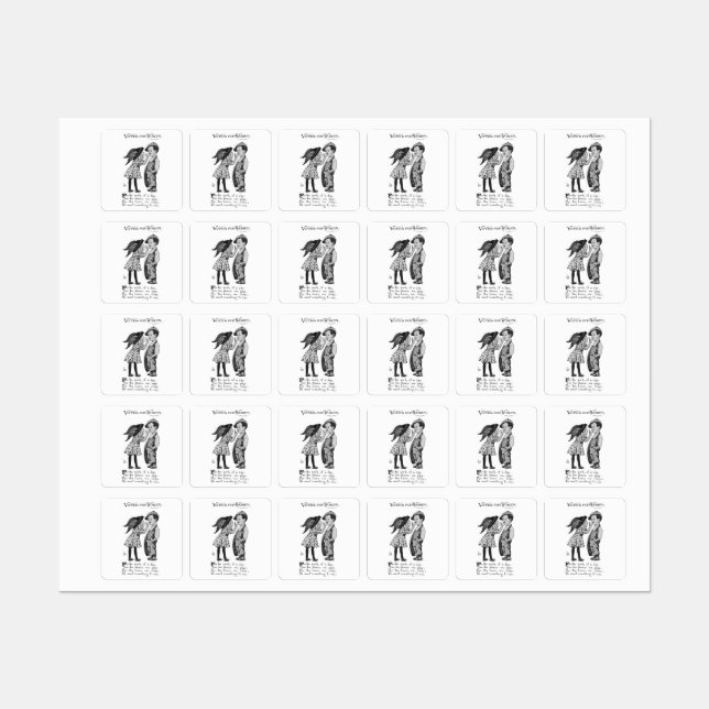 Votes For Women Labels (Sheet)