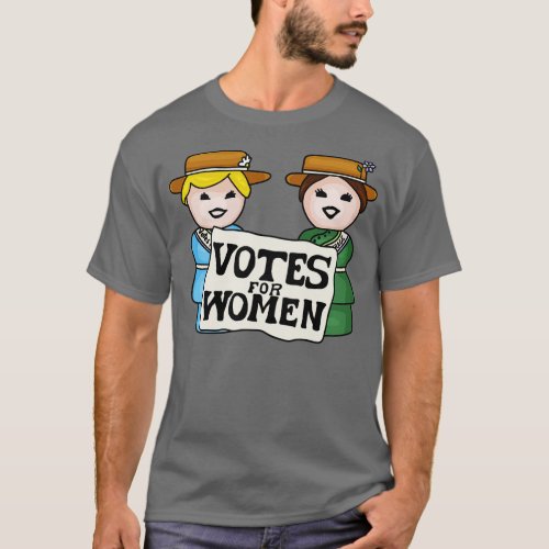 Votes for Women Little Suffragists T_Shirt