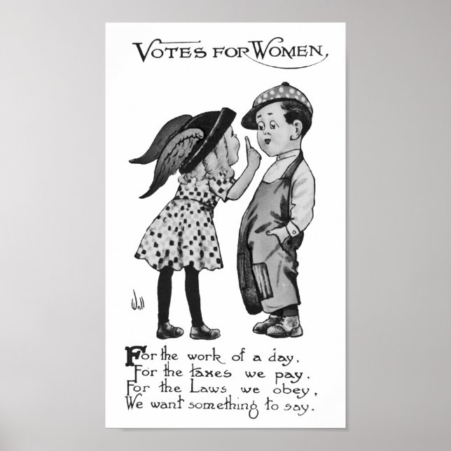 Votes For Women Poster (Front)