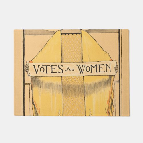 Votes For Women Suffrage Movement 1913 Doormat