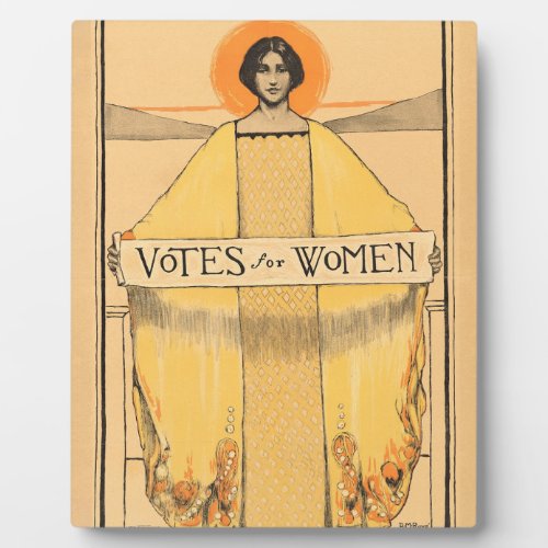 Votes For Women Suffrage Movement 1913 Plaque