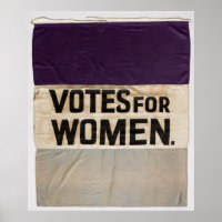 'VOTES FOR WOMEN' Suffragette Banner 1910-1920