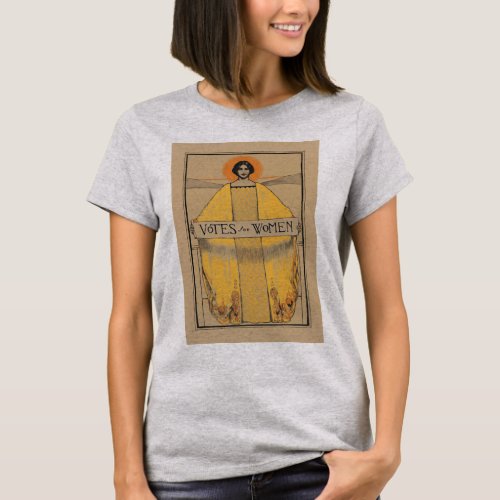 Votes for Women Vintage Womens Suffrage T_Shirt