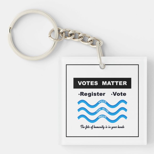 Votes Matter Keychain (Front)