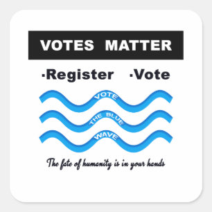 Votes Matter Square Sticker