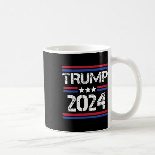 Voting For The Convicted Felon 2 Sided Funny Trump Coffee Mug