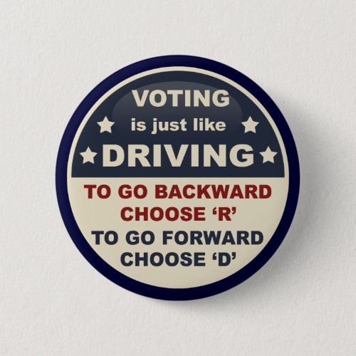 Voting is Just Like Driving Button Voting is Just Like Driving Button