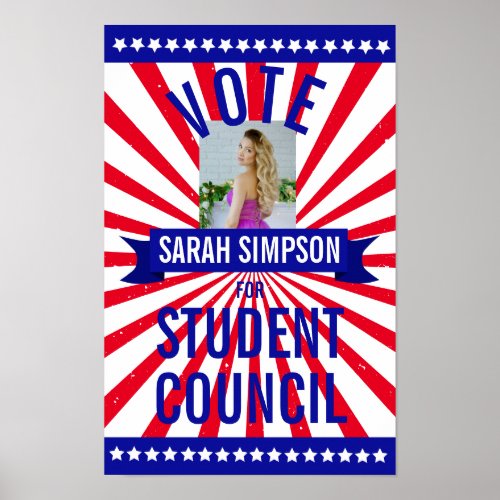 voting poster class president student council