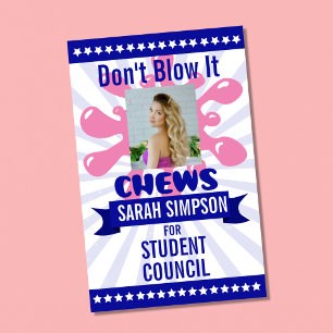 voting poster class president, student council 